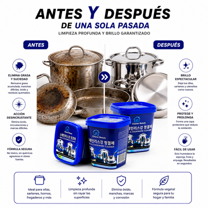 Crema Limpiadora para Ollas / Llevas 3X1