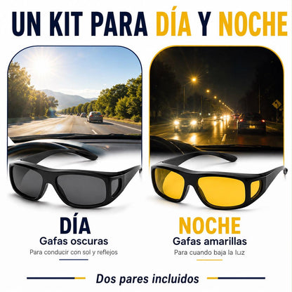 Gafas De Conducion 2x1 Dia Y Noche