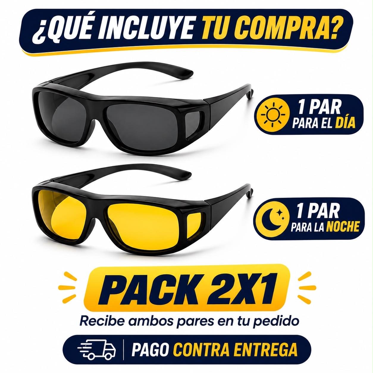 Gafas De Conducion 2x1 Dia Y Noche