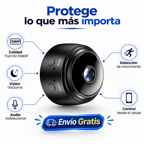 Mini Camara PRO / Espia, Cuida y Protege tu zona de confort