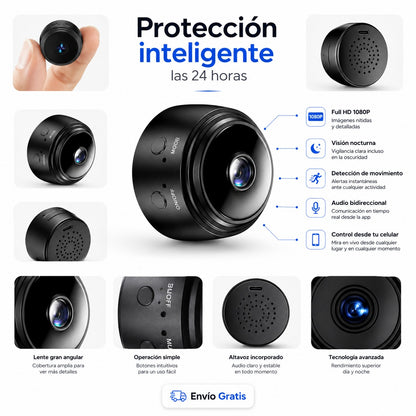 Mini Camara PRO / Espia, Cuida y Protege tu zona de confort