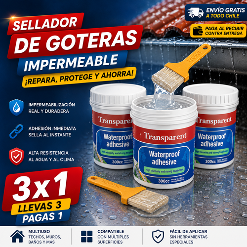 Sellador Tapa Goteras 3x1