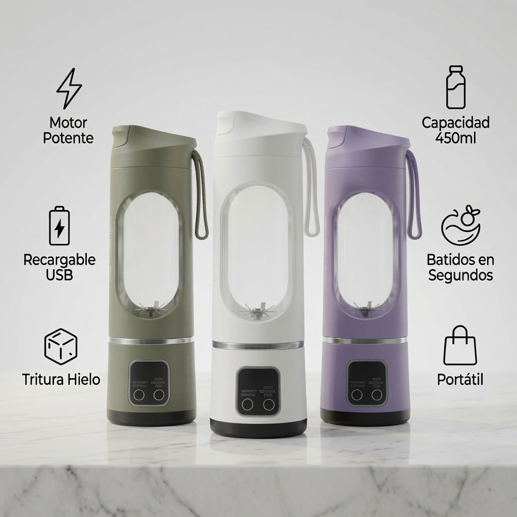 Licuadora Portátil Recargable - AlTiro